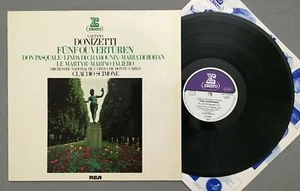 V589 Donizetti 5 Overtures Scimone Erato ZL 30 685 Stereo - Picture 1 of 3