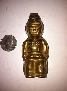 Vintage Iroqouis Figural Indian Head Beer Opener Brass & Steel! - Picture 1 of 4