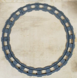 Lego Duplo Train Track Pieces All Curved 12 Total Thomas The Train GREY - Picture 1 of 2
