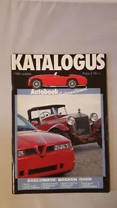 Katalogus 1991 Autoboek International - Magazine - Dutch - 126 pag -  - Bild 1 von 2