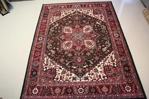Genuine Hand knotted 100% Wool Pile Hareez 9'.0 x 12.6' GREAT DEAL,75% off !! - Picture 1 of 8
