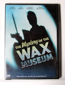 Mystery of the Wax Museum NEW/SEALED (DVD, 1933) Fay Wray, Horror region 1 FREE - Imagen 1 de 3