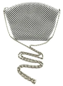 X-Small Abend Clutch Metall Perlen Netz Tasche Party Braut (USA Lager) Neu - Bild 1 von 28