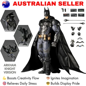 Amazing Yamaguchi Kaiyodo Revoltech Batman Arkham Knight Action Figure - Picture 1 of 17