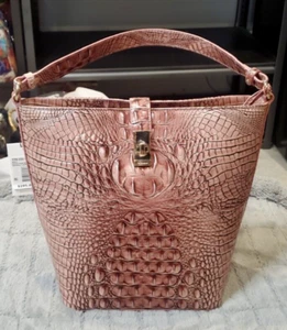 Neu mit Etikett Brahmin SHIRA Umhängetasche/Schultertasche in STAUBROSA Melbourne Leder - Bild 1 von 12