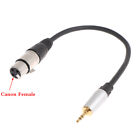 3.5mm Male to 3Pin Canon Female/Male Plug Cable Stereo Audio Cable Audio CorYQU