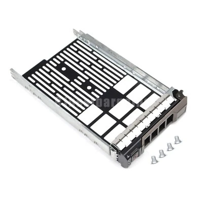 Tray Caddy for Dell 3.5" R720 R710 R520 R510 R420 0G302D 0F238F/0X968D SAS SATA - Image 1 of 4