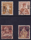 Switzerland - 1915 Overprints, Scott # 186-9 Used, CV $51.60 (2 scans)