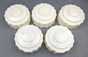 Slip Shades by LINCOLN MANUFACTURING, Set of 5, Art Deco, 1930's, Excellent - Picture 1 of 5