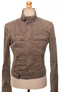 Belstaff Chaqueta Biker 100% Algodón GB / US 36 ,Eu 46 S PEQUEÑA Menta First - Imagen 1 de 1