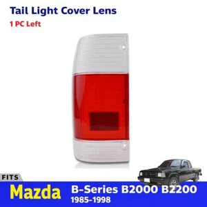 Tail Light Lamp Cover Lens Left Fits Mazda B2200 B2500 Pickup Truck 1985-95 P05 - Imagen 1 de 7