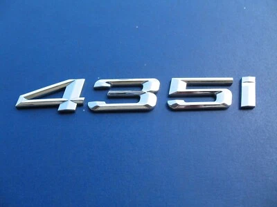 14 15 16 17 18 19 20 BMW 435I 435 I REAR EMBLEM LOGO BADGE SIGN SYMBOL OEM #2651 - Image 1 of 3
