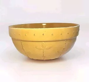 ● Firma Sorrento por Debby Segura Cuenco para mezclar/servir 9” 2001 dorado envejecido ● - Imagen 1 de 5