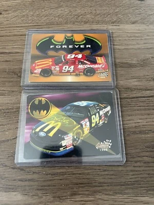 (2) BILL ELLIOTT 1995 PINNACLE BATMAN FOREVER ACTION PACKED #82 & #83 - Image 1 of 2