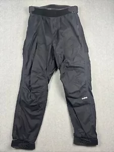 NRS Pants Mens M Black Endurance Splash Waterproof Hyprotex 2.5 Rain Wind Snow - Picture 1 of 9
