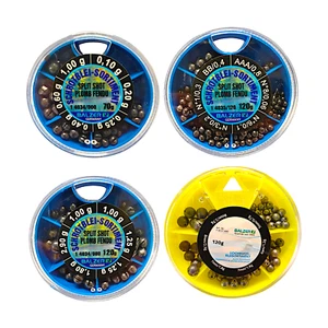 Balzer Bleischrot Schrotblei Klemmblei Lochblei 70g 120g Fein Grob Blei - Bild 1 von 6