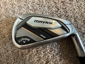 RH Callaway Mavrik Max Single 7 Iron Project X Catalyst 65, 5.5 Regular Shaft - Picture 1 of 6