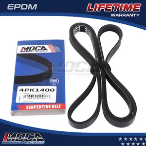 Serpentine Belt Fits 04-08 Chrysler Dodge 2.4L GAS DOHC 4PK1400 MOCA EPDM  - Bild 1 von 12