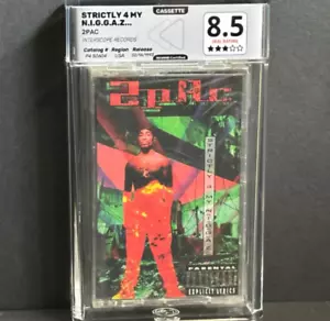 2PAC Strictly 4 My N.I.G.G.A.Z… 1993 TUPAC SHAKUR GRADED U.S. SEALED CASSETTE - Picture 1 of 8