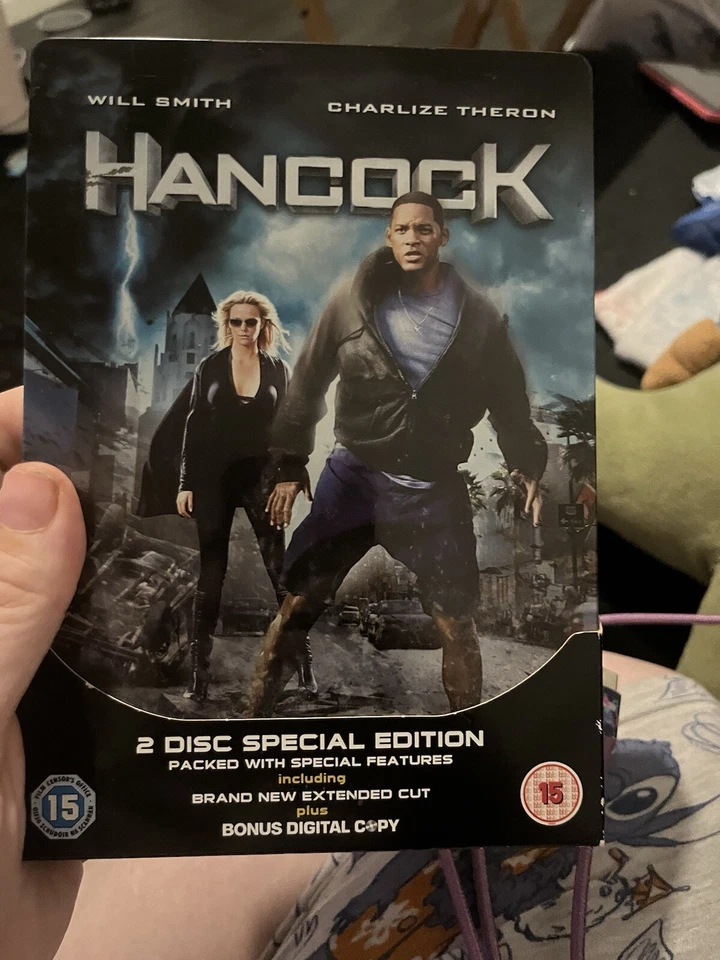 Hancock Steelbook 2 Disc Special Edition DVD Incredible Value and Free Shipping! - Image 1 of 1