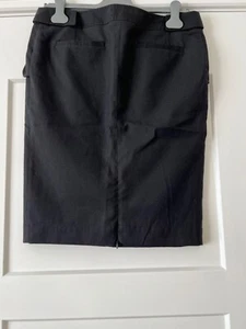 Patrizia Pepe Damen Minirock Schwarz Größe IT44 US 6 - Bild 1 von 3