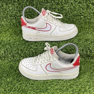 af1 red swoosh