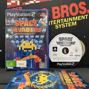 Space Invaders Anniversary W.Manual Playstation 2 PS2 PAL TESTED FREE POSTAGE - Picture 1 of 12