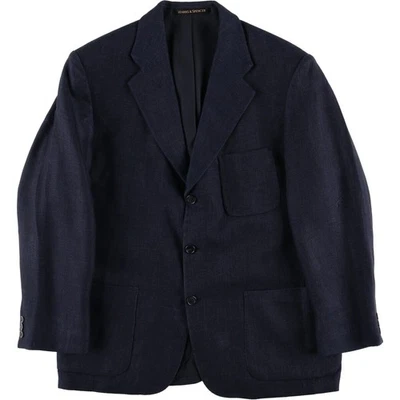 Vintage Marks & Spencer St. Michael linen and wool tailored jacket made in t... - Image 1 of 4