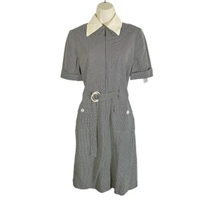 Vintage AKRIS Bergdorf Goodman Vicose Cotton Collared - Picture 1 of 16