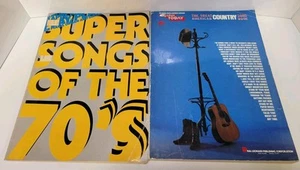 Noten - Konvolut 70er Jahre Country & Pop Noten für Orgel, Klavier, Gitarre - Bild 1 von 6