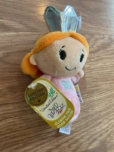 Hallmark Wizard of oz Itty Bitty Plush Toys Glinda The Good Witch Wicked Rare - Picture 1 of 3