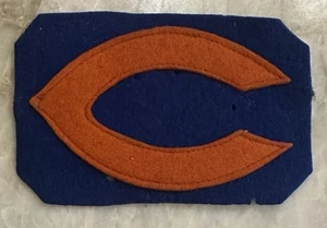 Vintage Felt NFL Chicago Bears Football Patch 4 3/4" X 3" - Picture 1 of 3