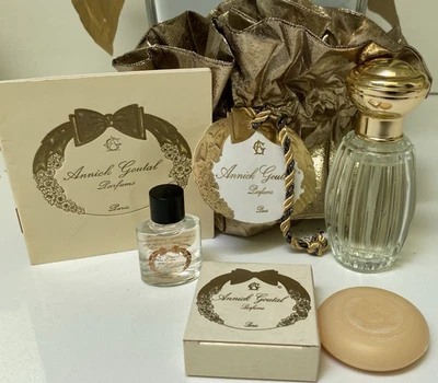 VTG Annick Goutal Eau de Hadrien eau de toilette 1.7 oz  ,body oil,soap set READ - Image 1 of 4