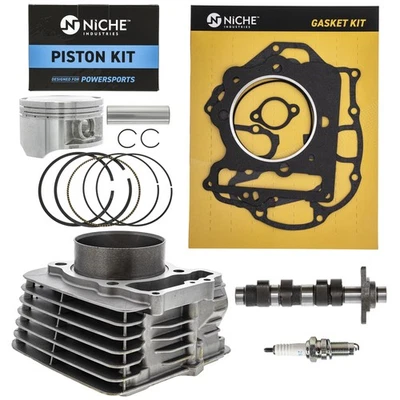 NICHE Cylinder Piston Camshaft Gasket Kit Honda XR400R 12100-HN1-A70 1996-2004 Foto 1 de 4