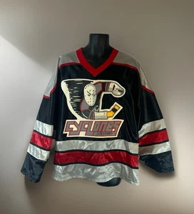 Vintage HiLi Ice Sheen Cincinnati Cyclones Mesh Trikot Herren XL rot schwarz grau - Bild 1 von 9