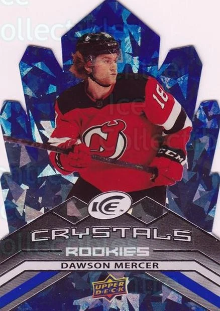 2021-22 UD Ice Crystals #64 Dawson Mercer - Image 1 of 1