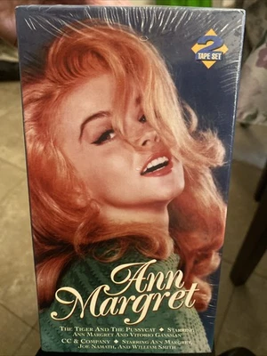 VHS Ann Margret the Tiger and the Pussycat + CC & Company double feature NEW Rar - Image 1 of 4