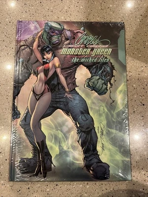J Scott Campbell- Hardcover- Monster Green - The Wicked Files Foto 1 de 4