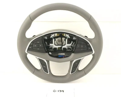 Nuevo volante de cuero GM OEM Cadillac 2017-2021 XT5 gris titanio 23471838 Foto 1 de 3
