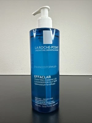 Gel Limpiador La Roche-Posay Effaclar 400 ml Piel Grasa Sensible Purificador Foto 1 de 4