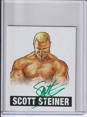 2012 Leaf Originals Wrestling Scott Steiner On-Card Auto #A-SS1 Alternate Art - Image 1 of 2