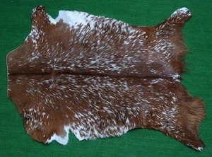 Neu Ziegenfell Teppich Haar auf Fläche Teppich Größe 36"x26" Tierleder Ziegenfell G-428 - Bild 1 von 3