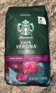 Starbucks Dark Roast Whole Bean Coffee — Caffe Verona — 100% Arabica—18 Oz - Picture 1 of 8