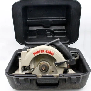 Porter Cable Model 743 Left Handed / Blade Left Heavy Duty Circular Saw 7-1/4” - Picture 1 of 14