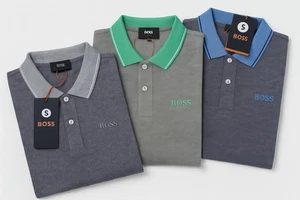 Hugo Boss Short Sleeve Polo T-Shirt For Men - Picture 1 of 4