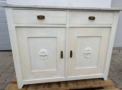 Kommode weiß Schubladen - Bild 1 von 3