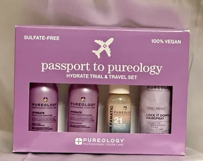 Pureology Hydrate Shampoo Conditioner Spray Travel Kit - Image 1 of 3