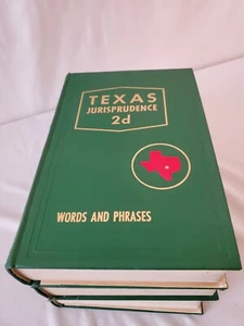 Texas Jurisprudence 2d Vol 62. 63. 64. 1965 ( Set Of 3 Books) - Picture 1 of 8