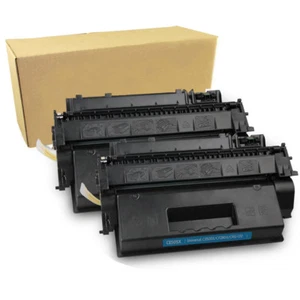 Cartucho de tóner de alto rendimiento 2PK CE505X para HP 05X LaserJet P2055d P2055dn P2055 - Imagen 1 de 11