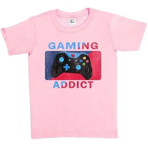 Camiseta 1Tee Niños Niñas Gaming Addict - Imagen 1 de 30